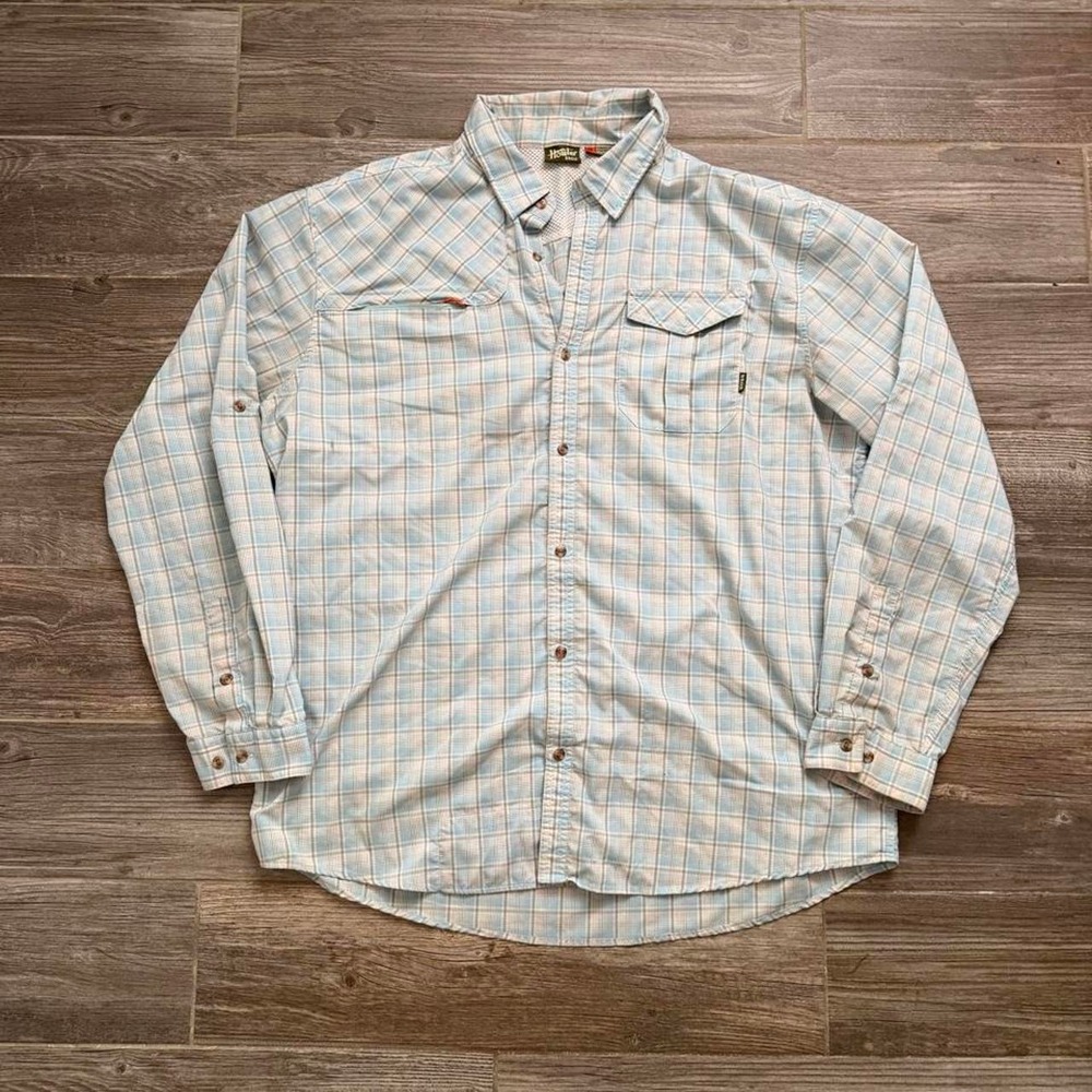 Howler bros matagorda tech vented button up shirt fishing size XL